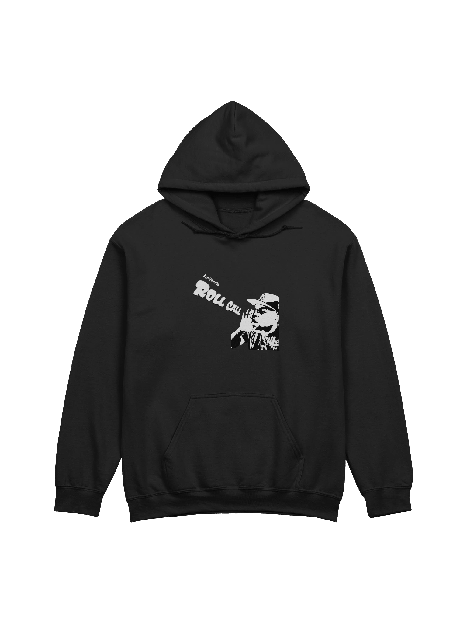 Black & White Roll Call Hoodie product image (1)