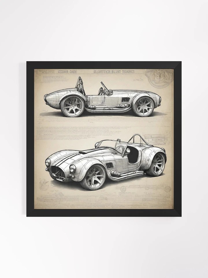 Muscle Car Majesty: The Legendary 1965 Shelby Cobra Wall Art product image (1)