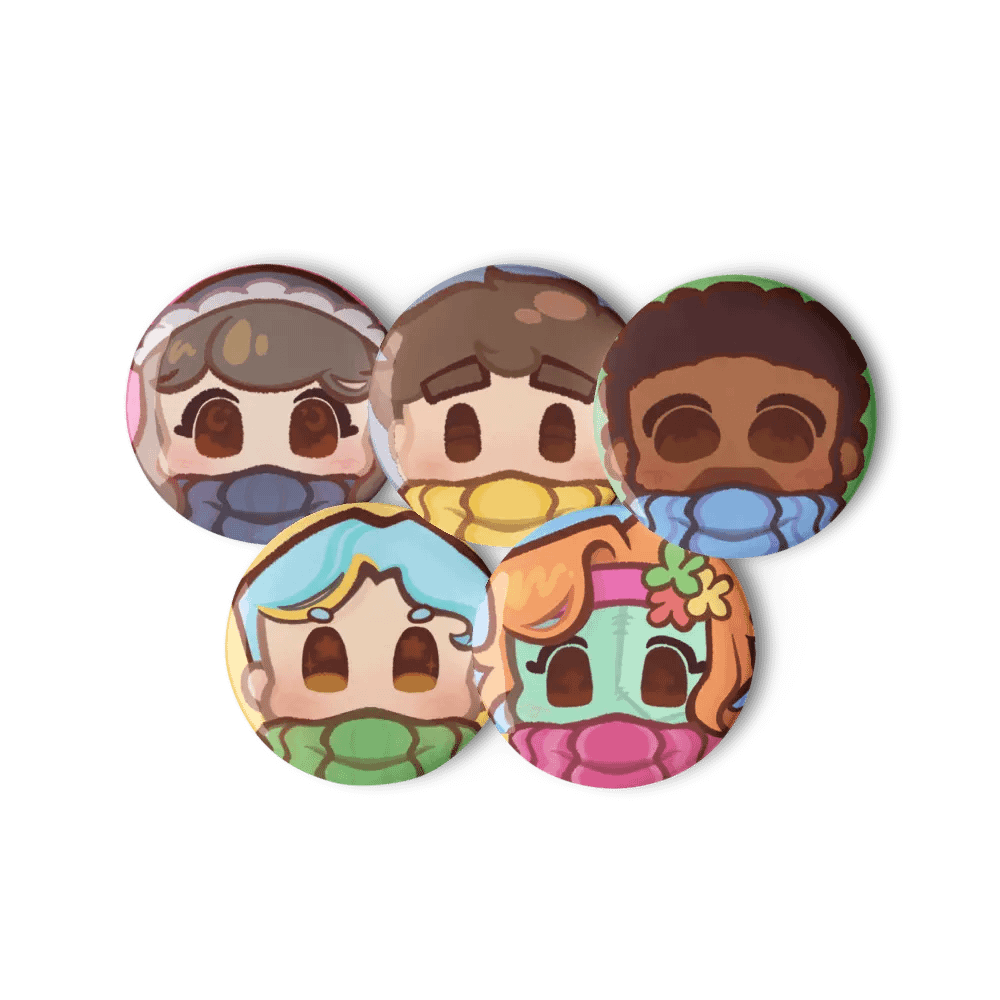The 5Gs - Life series Buttons product image (2)