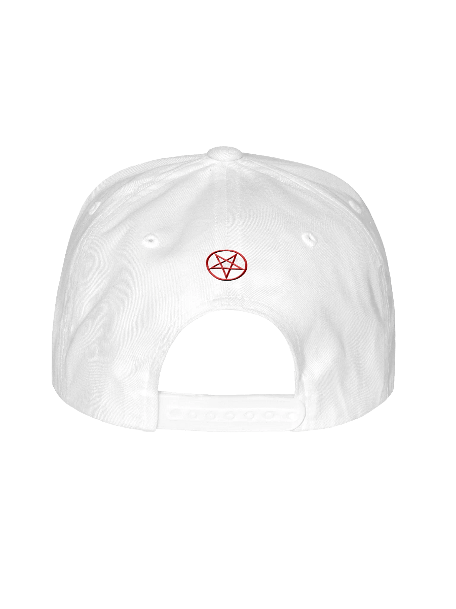 PDKH Embroidered Head Wear/ Unisex Snapback (Black & red letters) product image (4)
