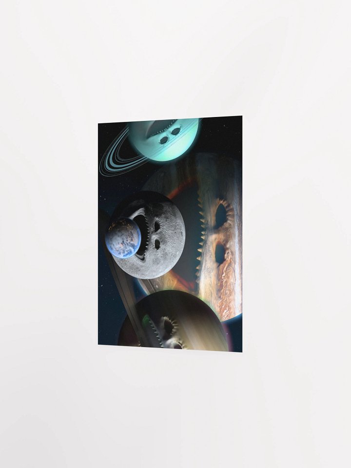 The Moon Woke Up Family Canvas product image (4)