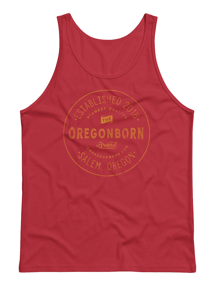 The Oregon Born Brand Tank product image (1)