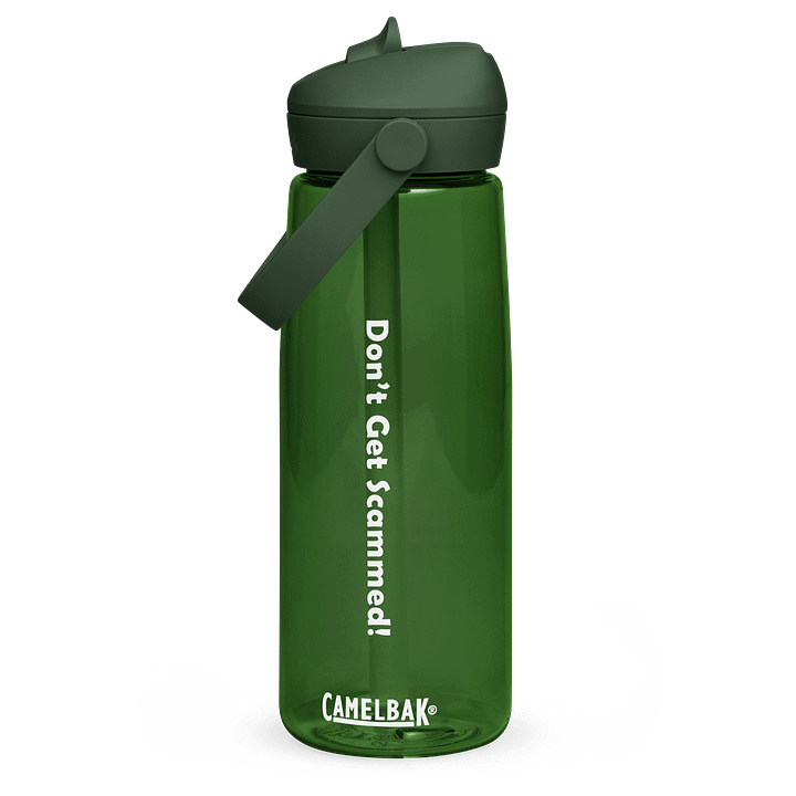 Don't Get Scammed! -Flip Straw Water Bottle product image (1)