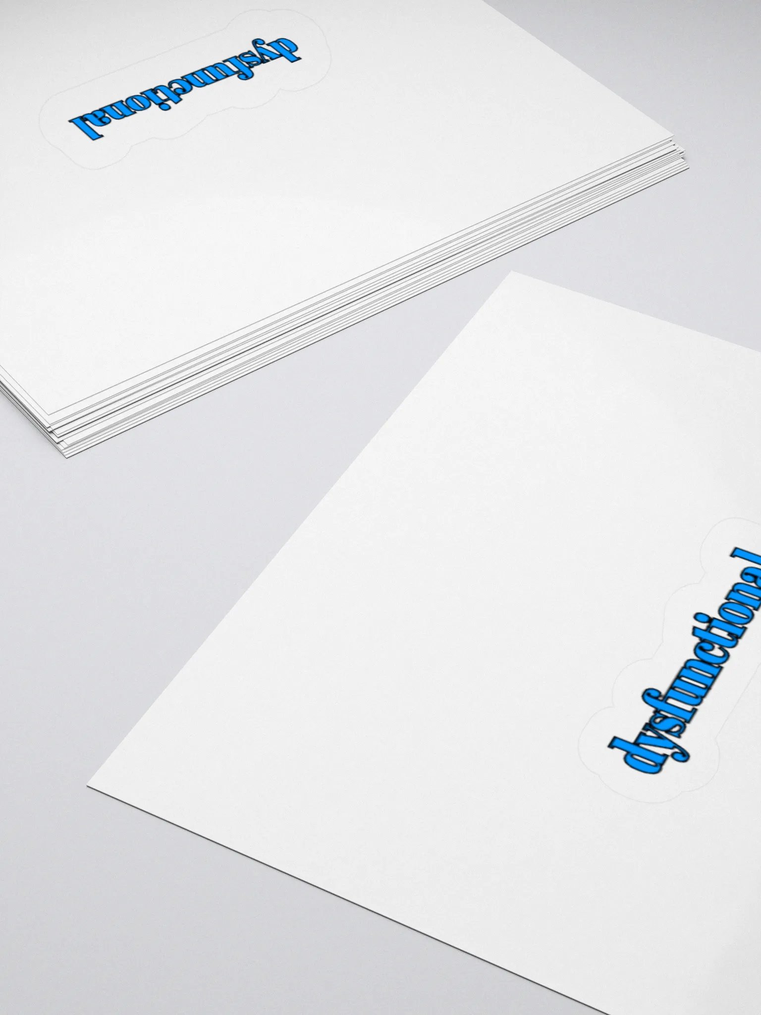 dysfunctional. Sticker product image (4)