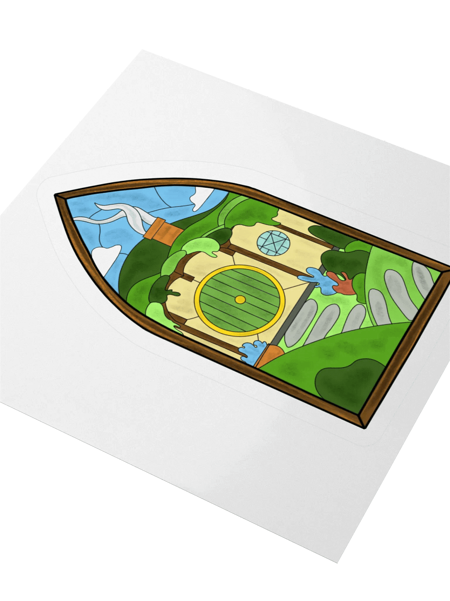 You're Late Stained Glass product image (5)