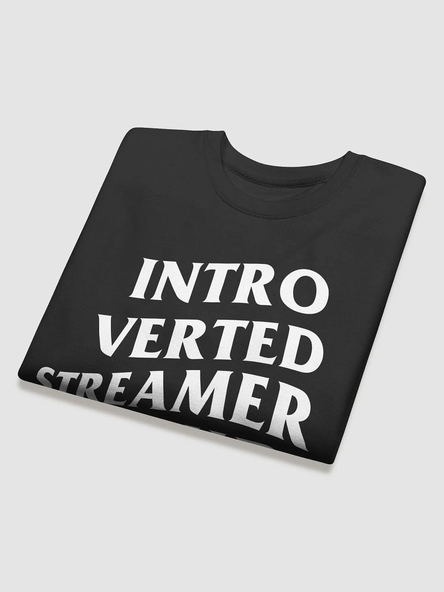 Introverted Streamer Club "B&W" Sweatshirt product image (4)