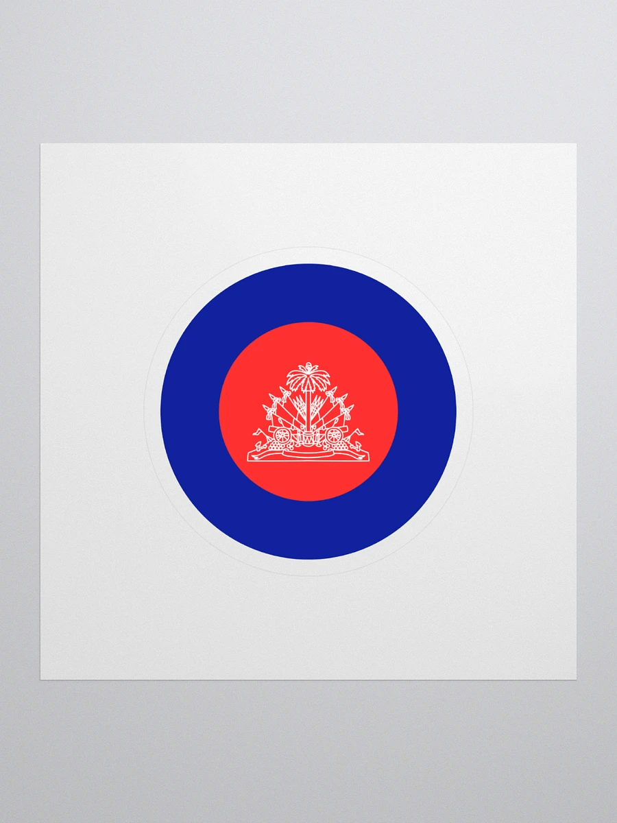 Red and Blue Cockade Stickers product image (1)