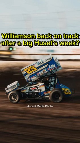 @garetwilliamson could be set for a charge up the @woosprint Rookie of the Year standings if the performance he put on at the...