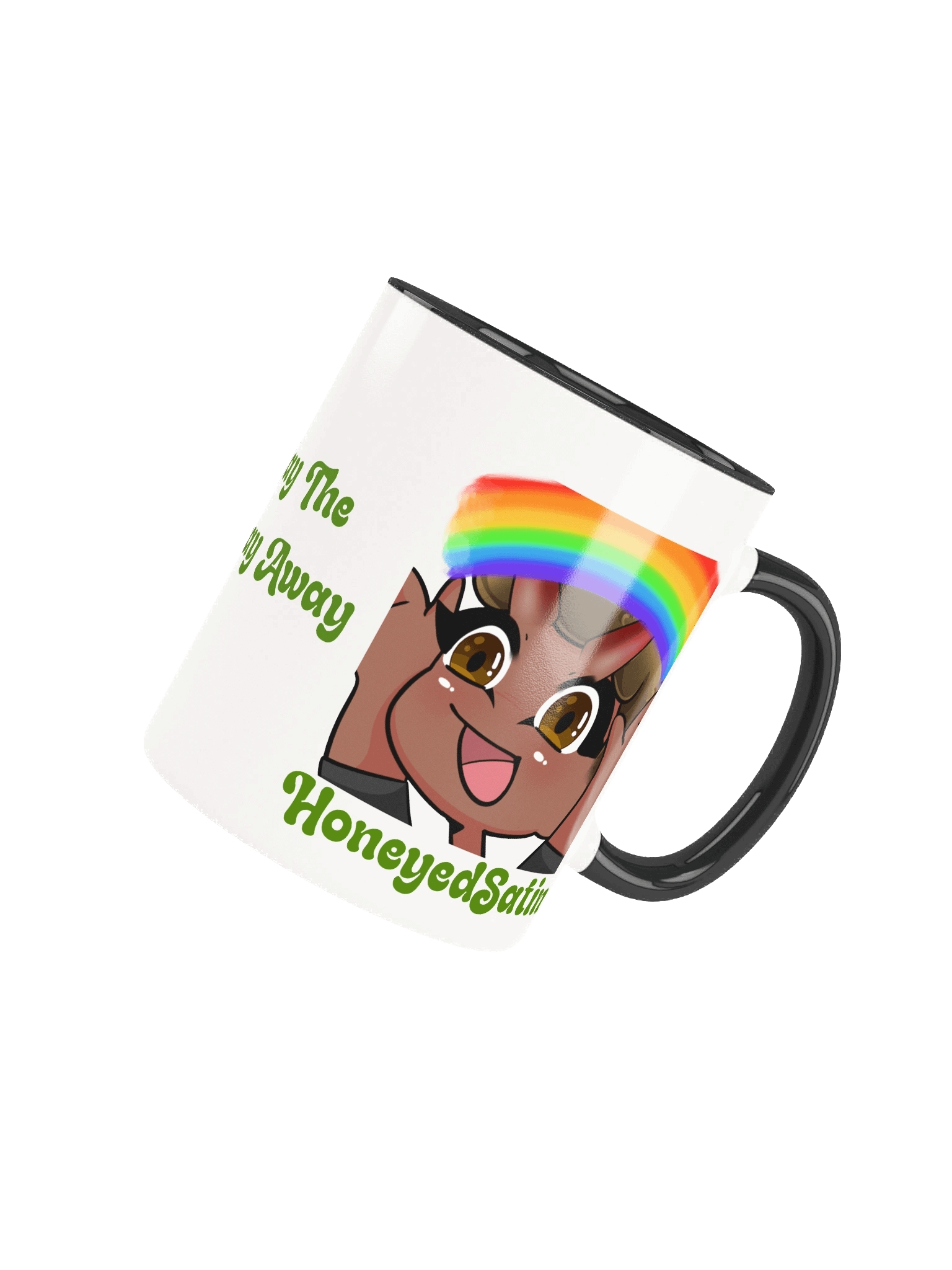 "Gay The Pray Away" HoneyedSatin Ceramic Mug product image (3)