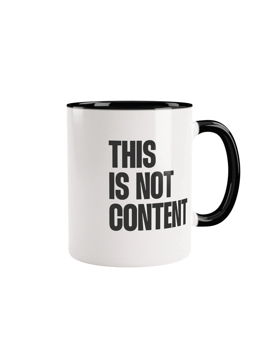 THIS IS NOT CONTENT // 002 Mug product image (1)