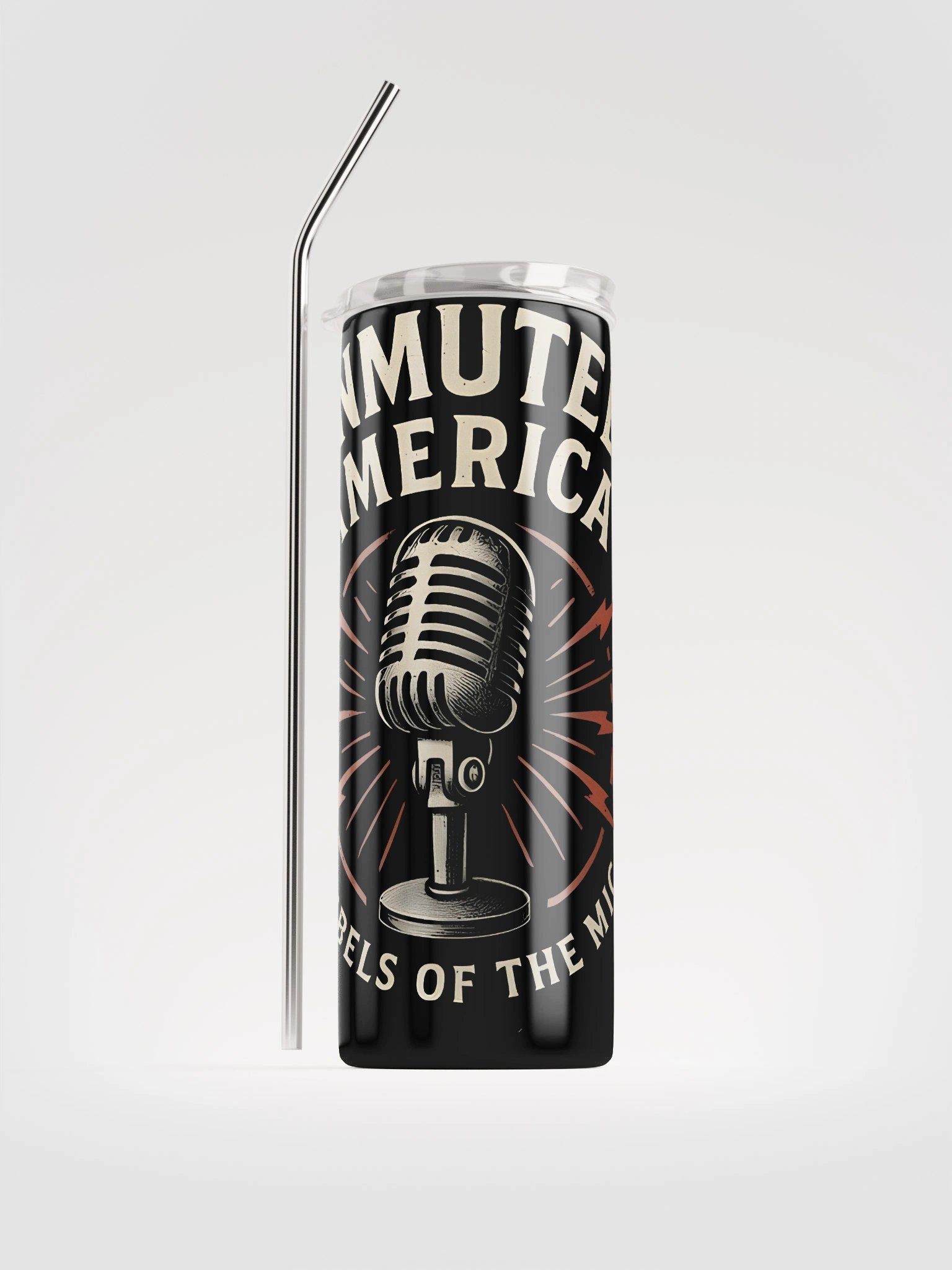 Vintage Mic Tumbler product image (1)