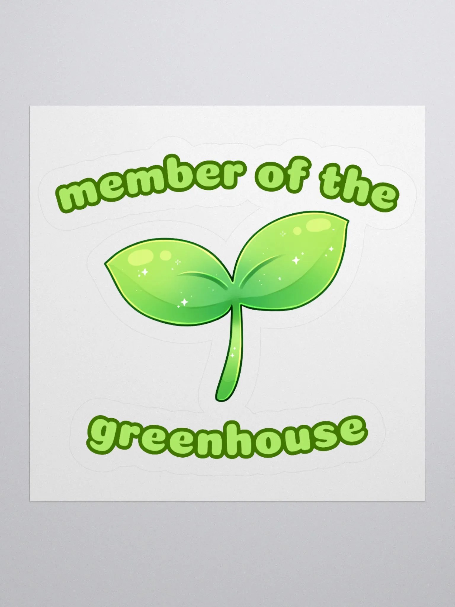 Member of the Greenhouse Sticker product image (1)