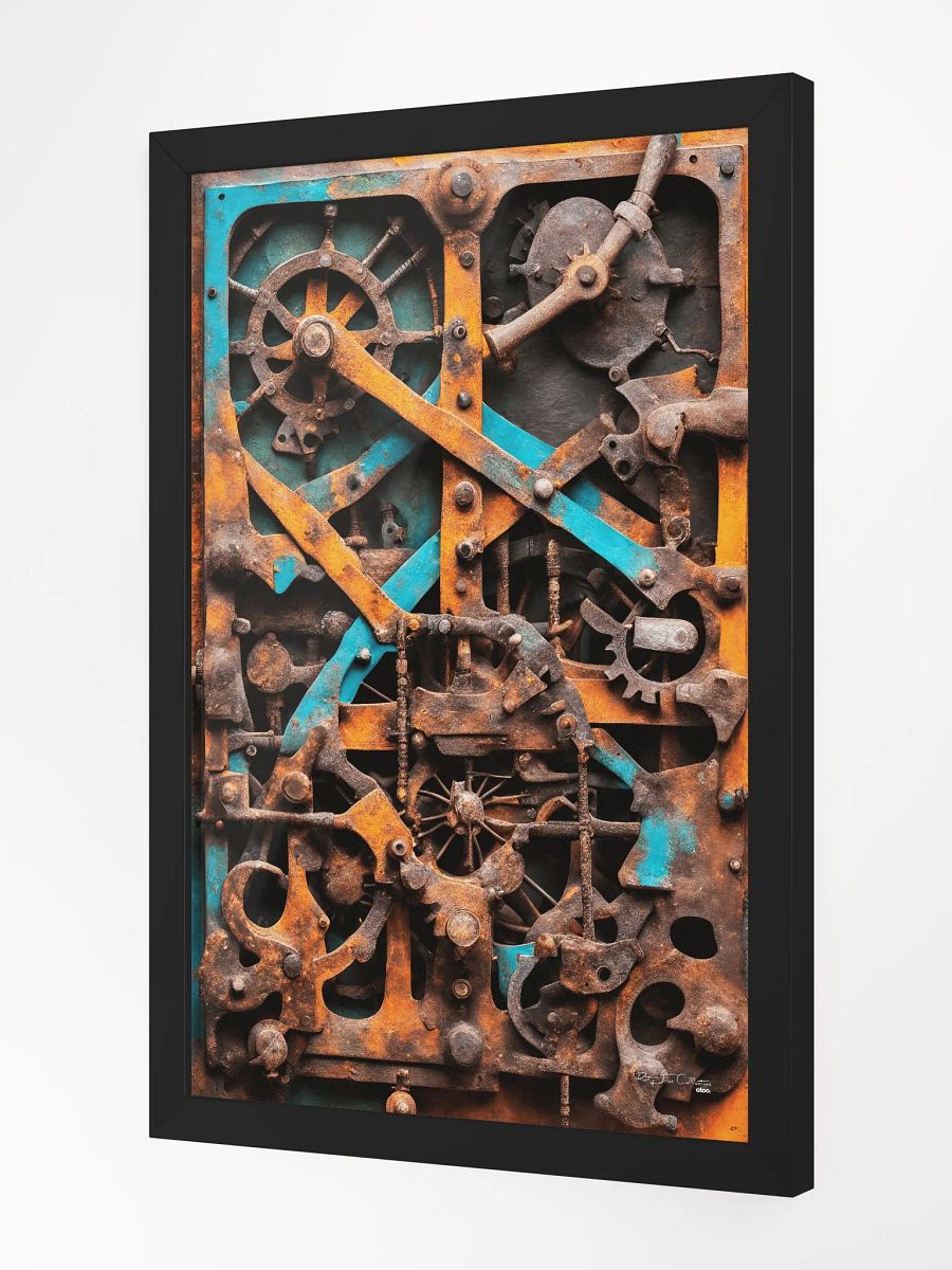 Rustic Touch: Stand Out with a Rusty Iron Wall Art product image (3)