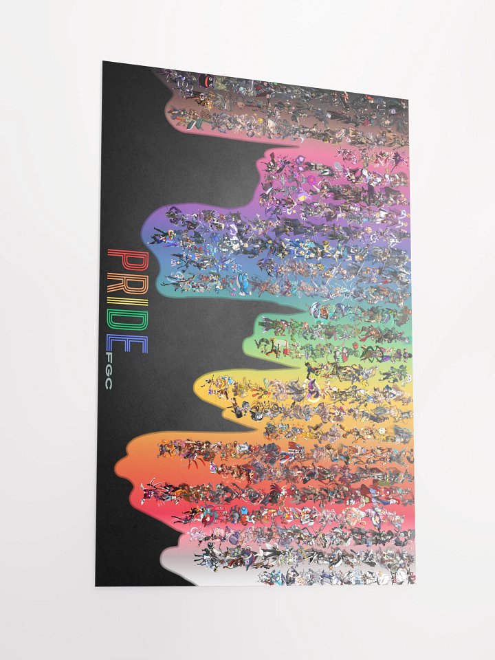 PRIDEfgc 2025 Rainbow Poster product image (6)