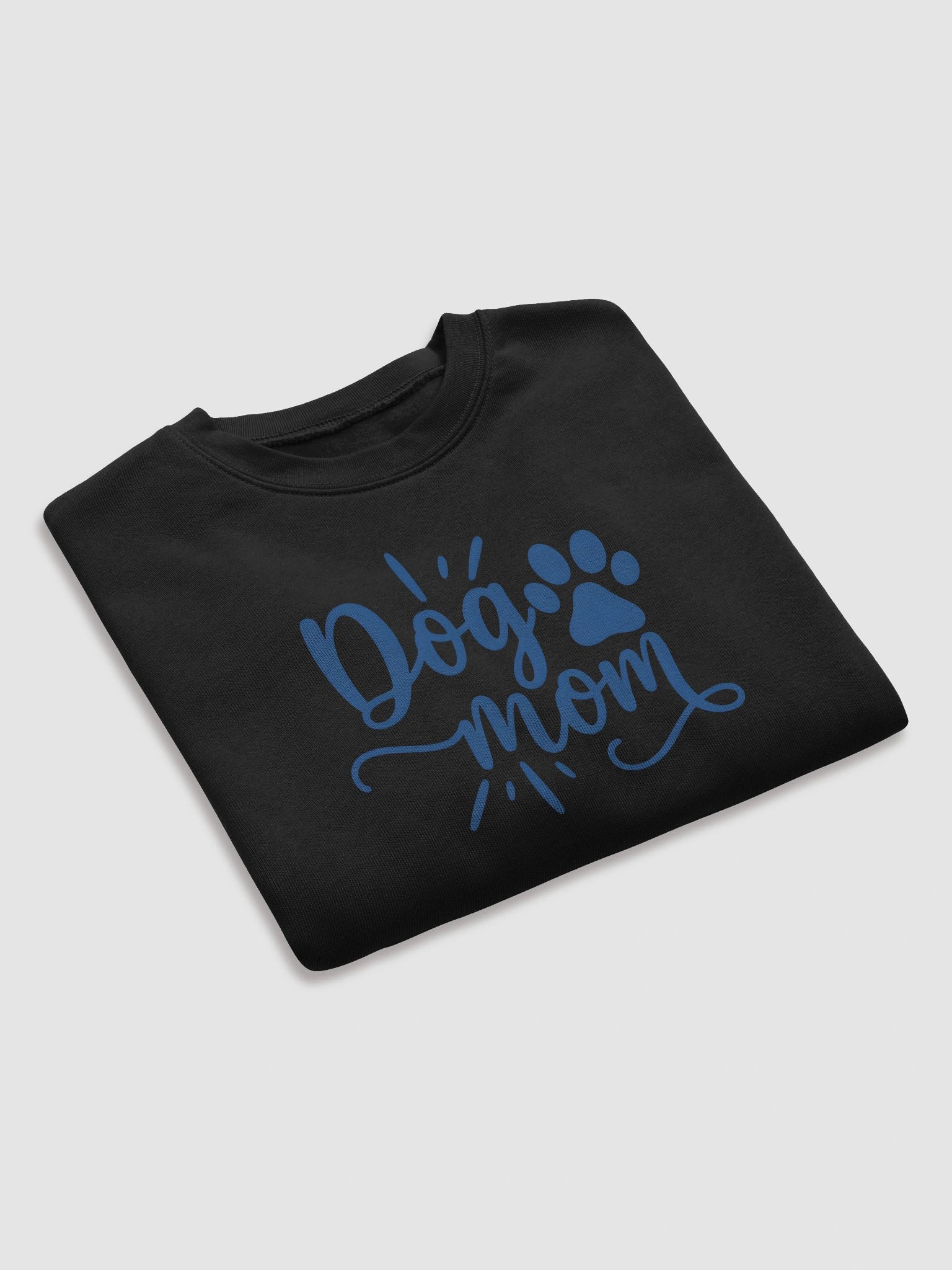 Dog Mom Crop Top with Paw Print | Handwritten Style Pet Lover Tee | Cute Gift for Dog Moms product image (7)