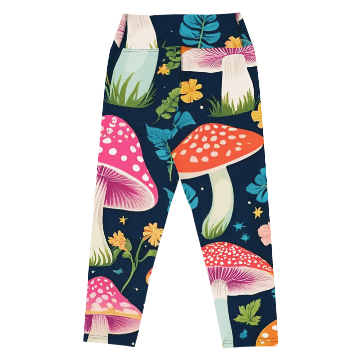 Mystic Mushroom Capri Leggings product image (2)