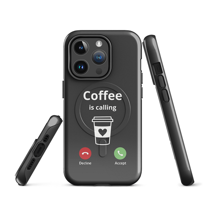 Coffee Call MagSafe® iPhone Case product image (1)