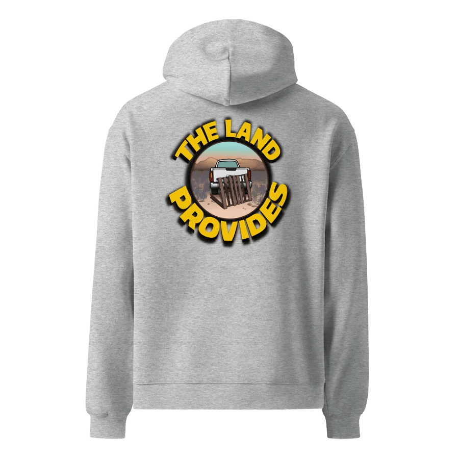 The Land Provides a Truck Hoodie product image (3)
