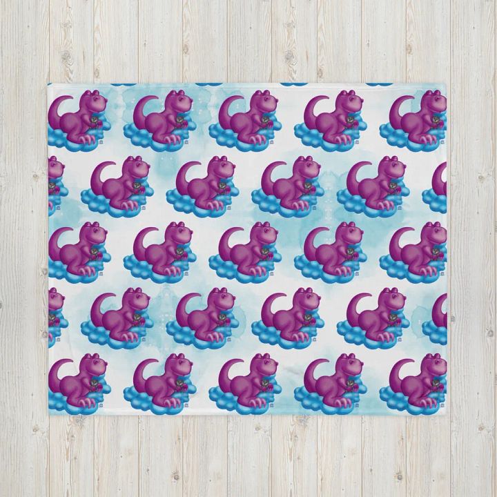 Sleepy Dino Blanket product image (2)