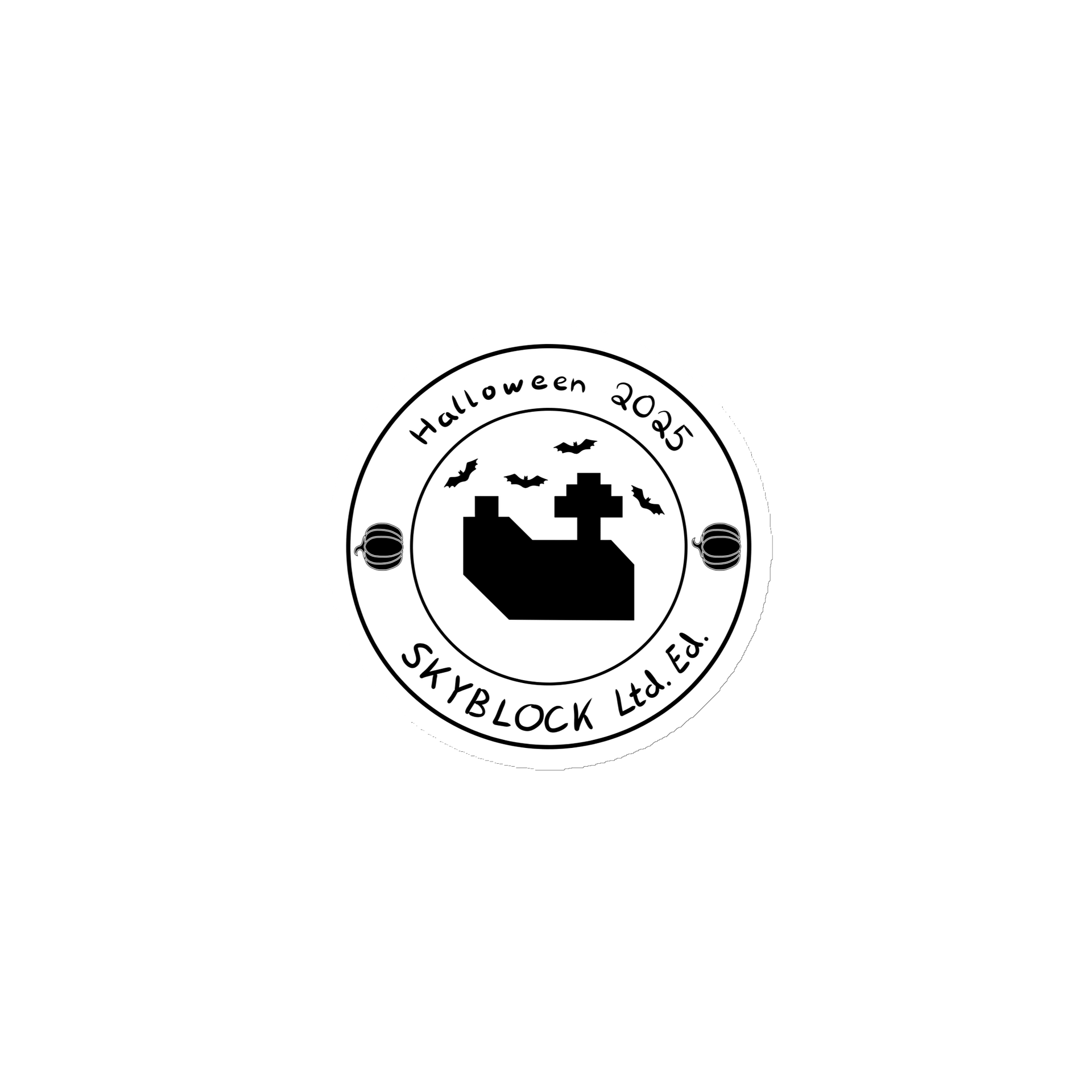 Skyblock Island - Halloween 2025 Ltd. Magnet product image (1)