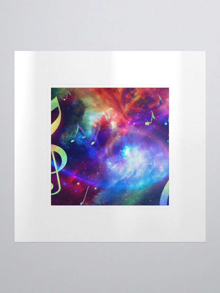 Galactic Wild Music Gamma Sticker product image (1)