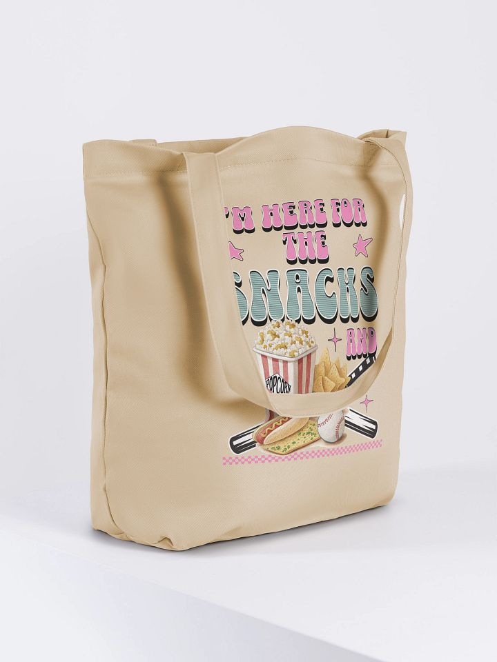 Im Here For The Snacks And Baseball Game Day Tote Bag product image (1)