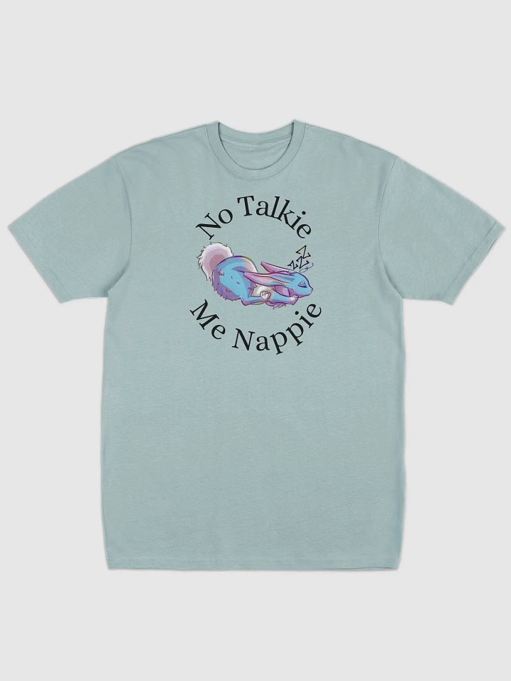 No Talking Me Nappie Shirt product image (1)
