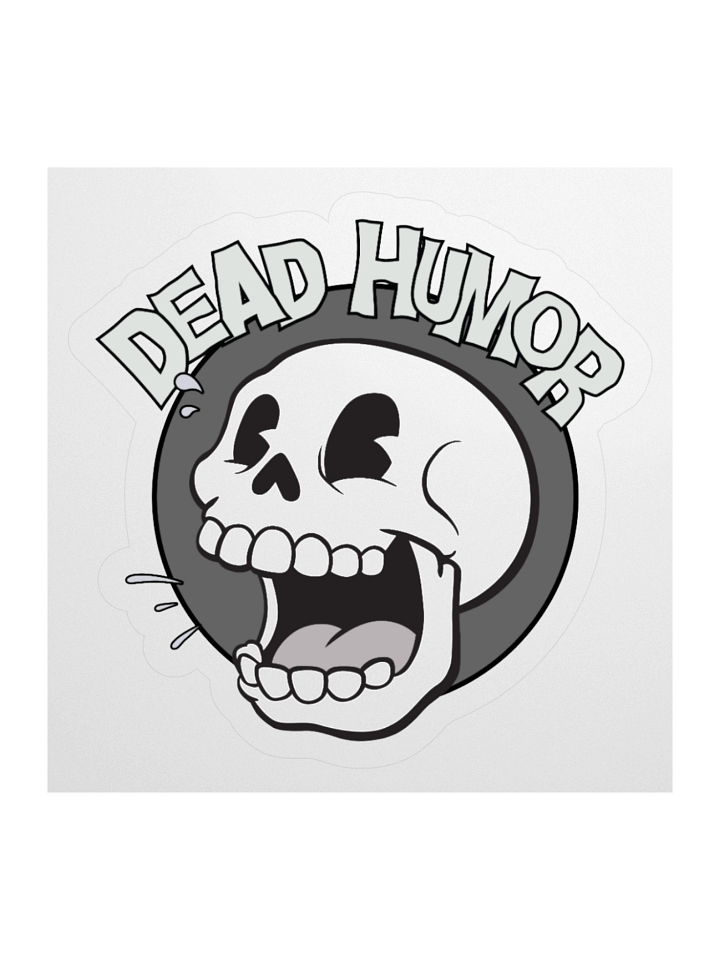 Laughing Skull Sticker product image (1)