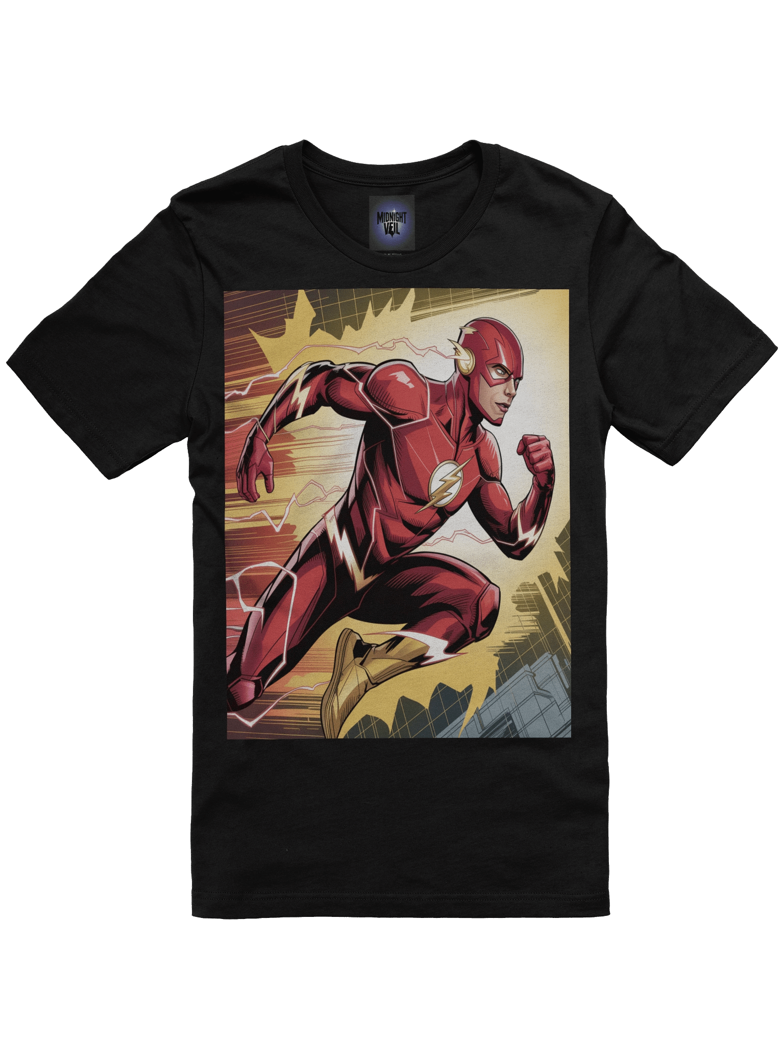 Lightning Surge: The Flash Dynamic Dash T-Shirt product image (3)