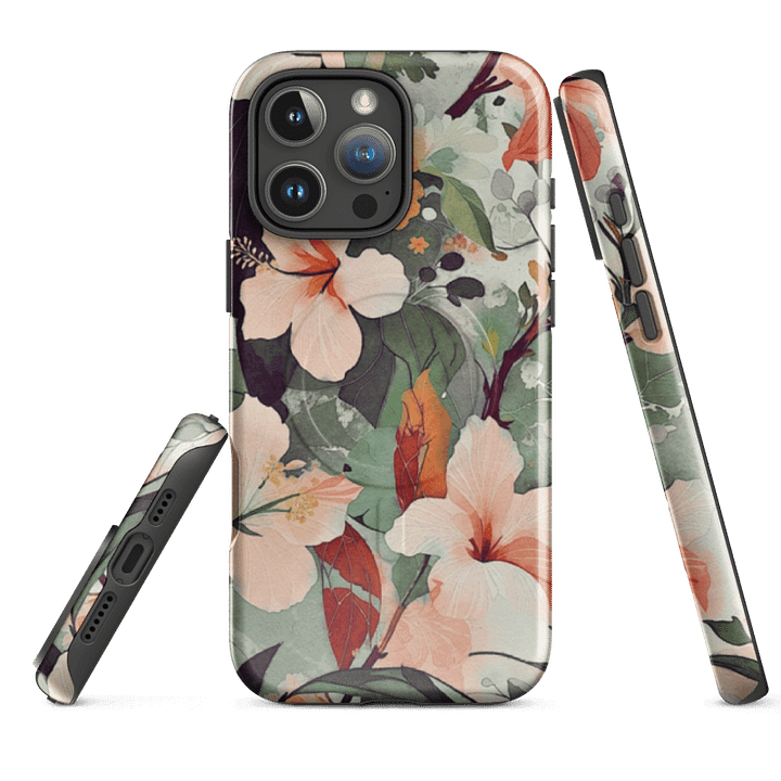 HIBISCUS DREAMS APRICOT iPhone® case MagSafe® product image (15)