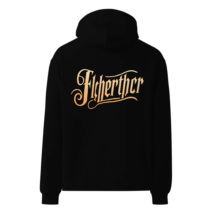 Golden Script Unisex Oversized Hoodie product image (1)