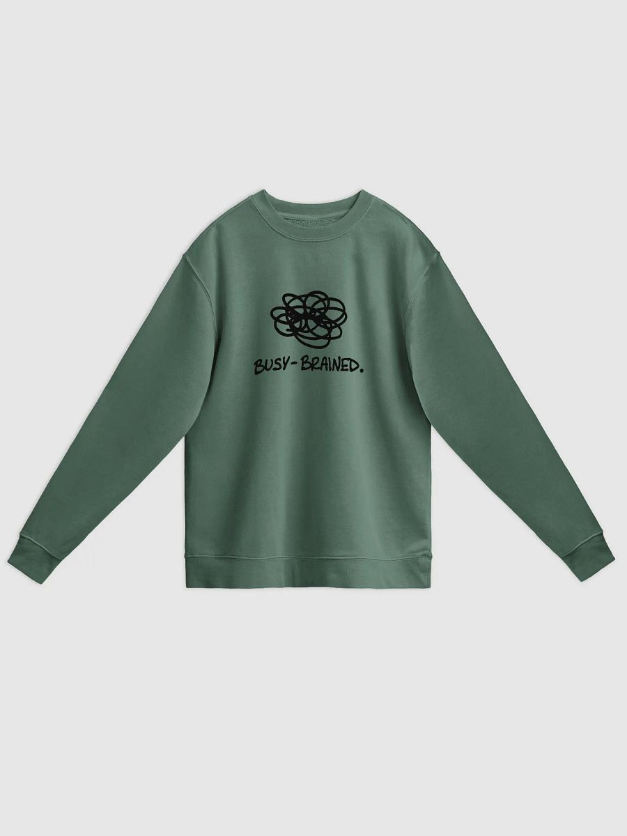 BUSY-BRAINED printed pigment crewneck product image (10)