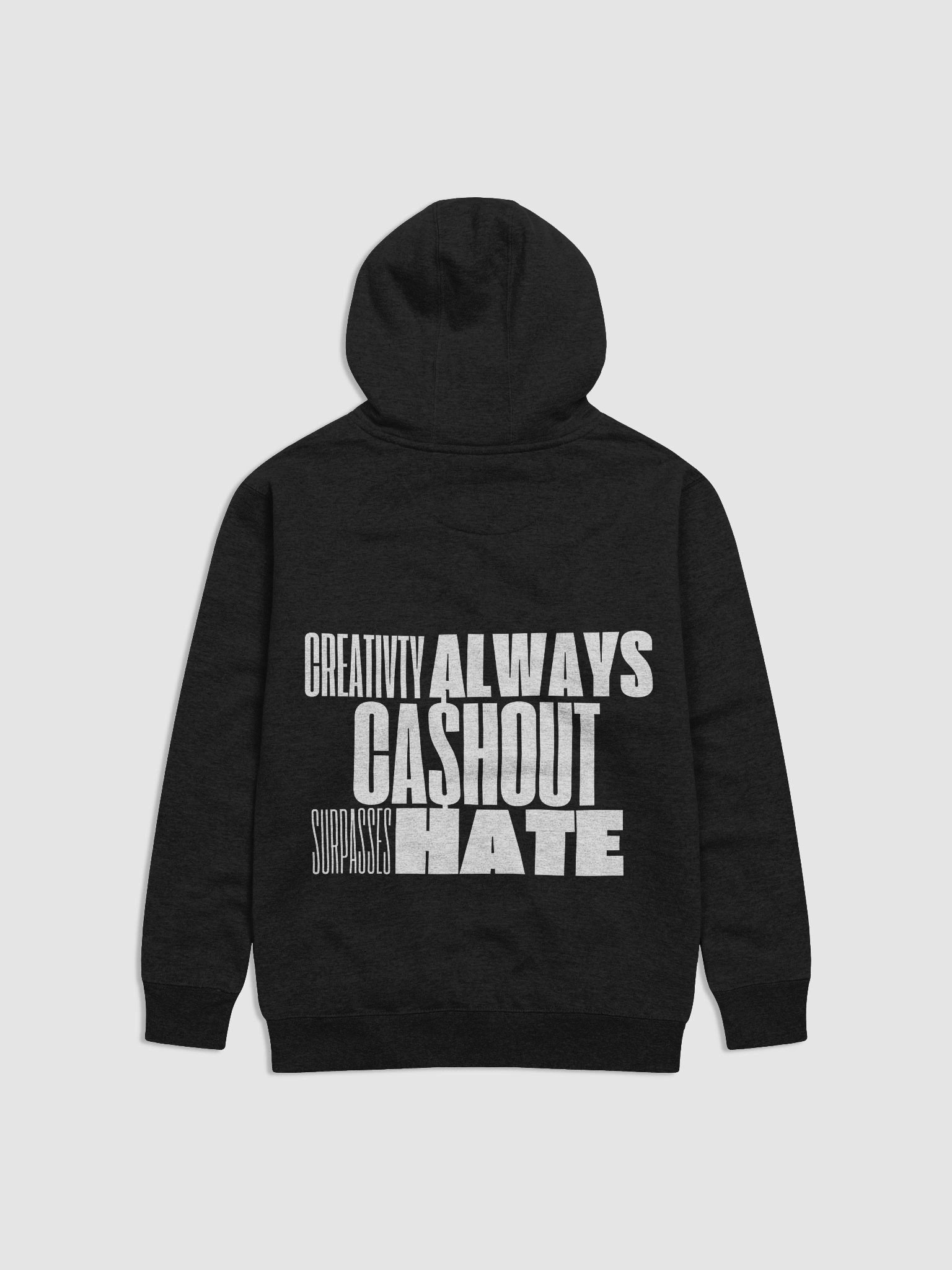 CASHOUT Signature Hoodie (White Letters) product image (2)