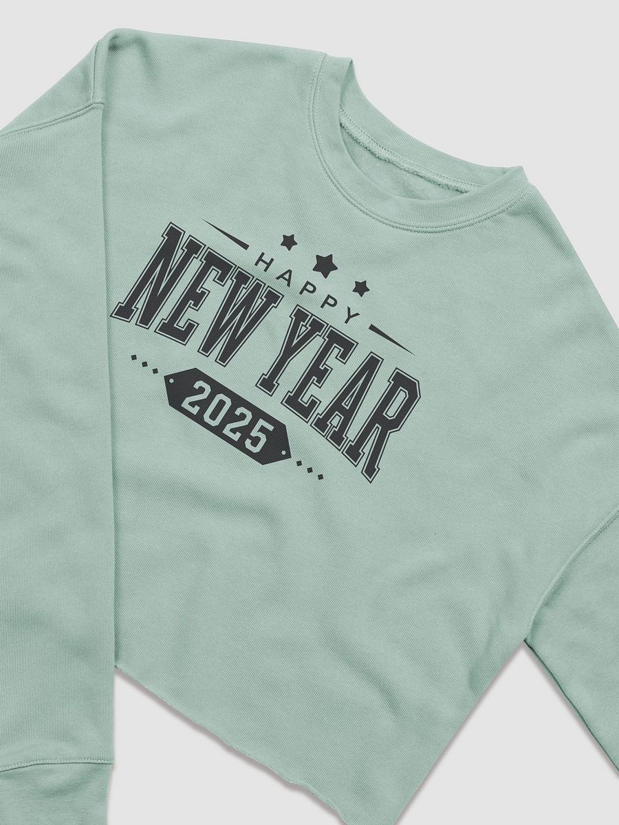 Bella+Canvas Women's Fleece Crop Sweatshirt Starry New Year Crop Sweatshirt product image (11)