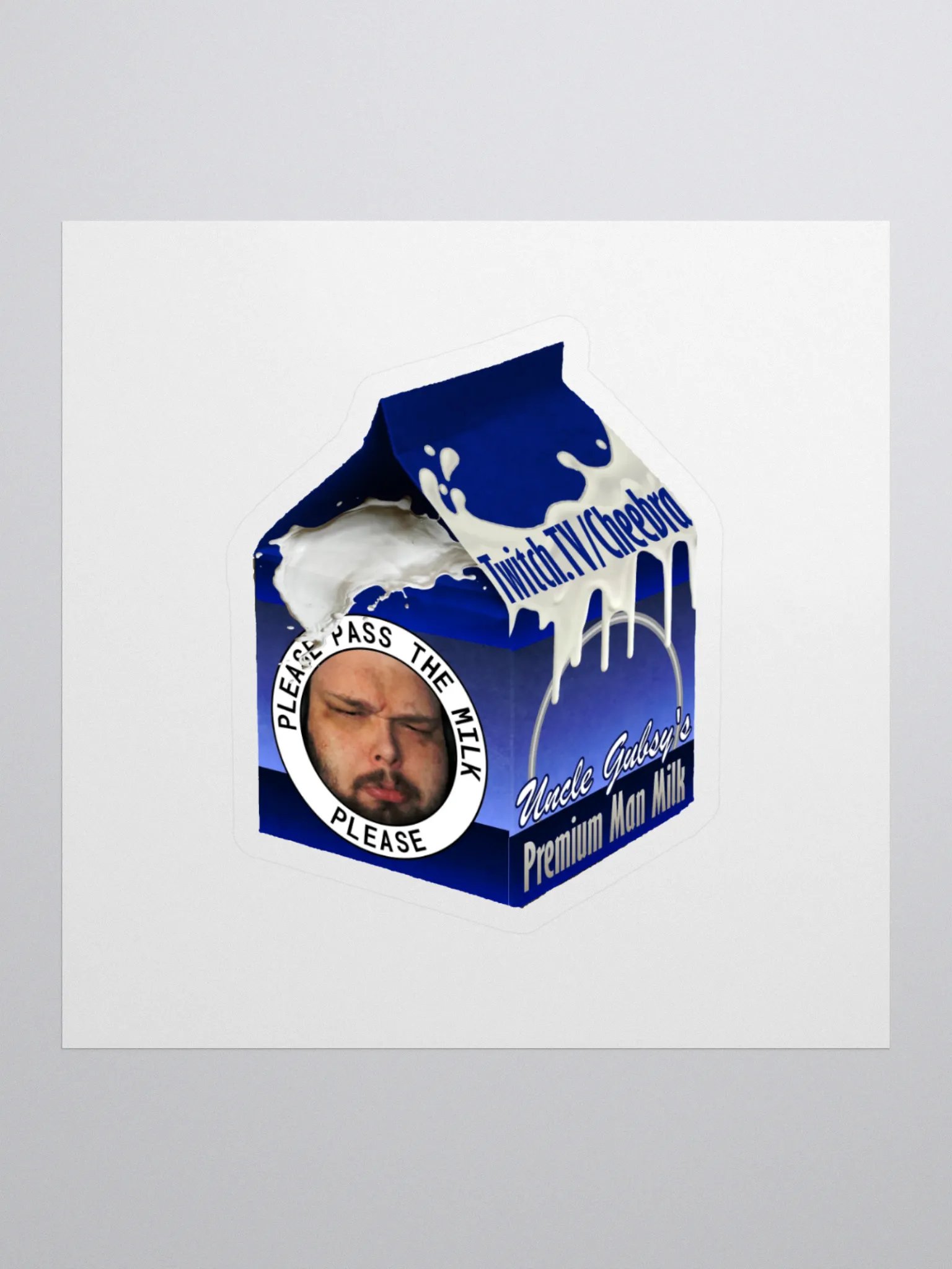 Please Pass the Milk sticker product image (1)