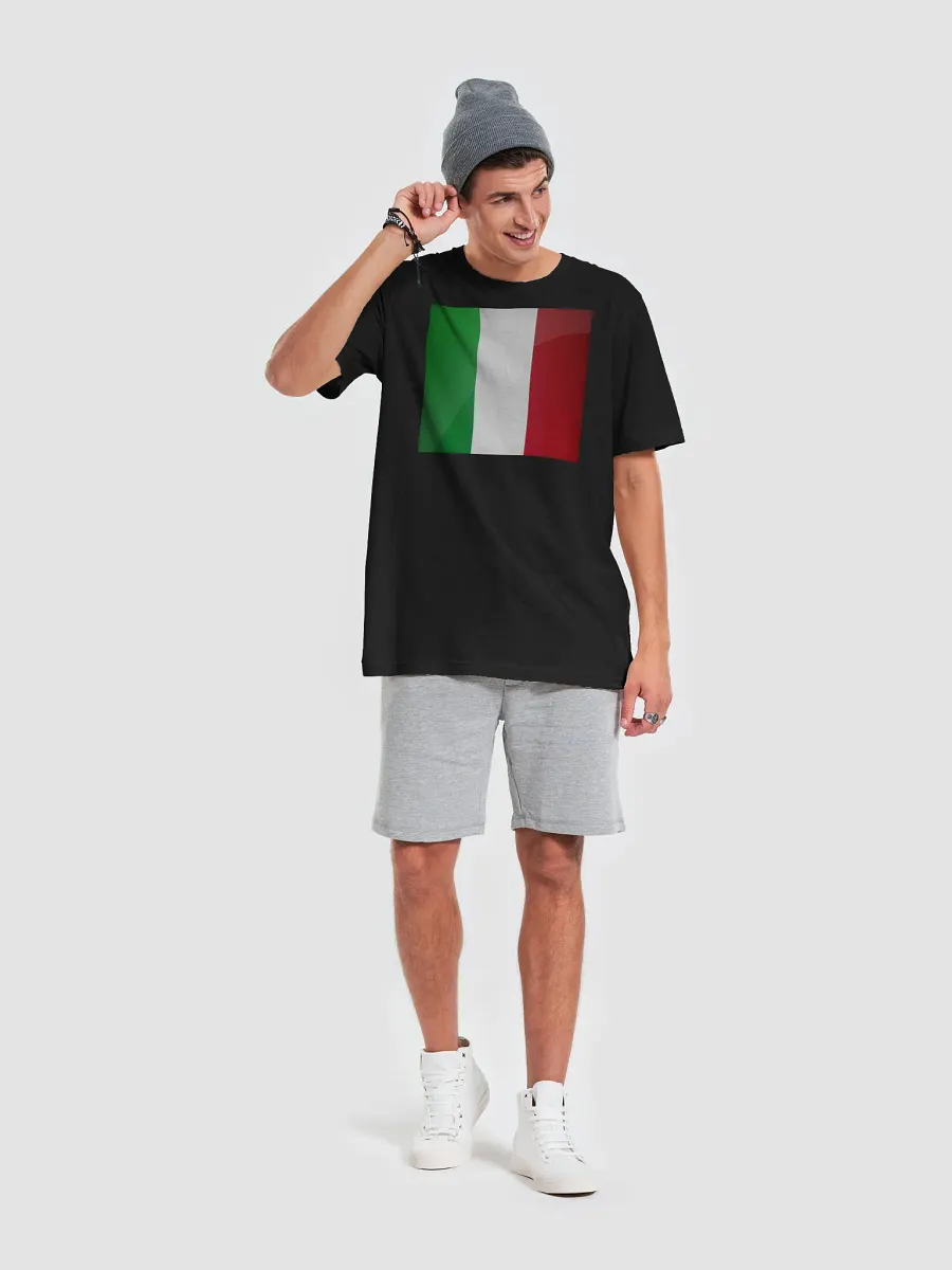 Supersoft Unisex Italian Flag T-Shirt | Graphic Grove Exclusive product image (2)