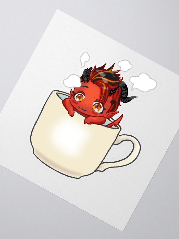Karlach Tea Time Sticker product image (2)