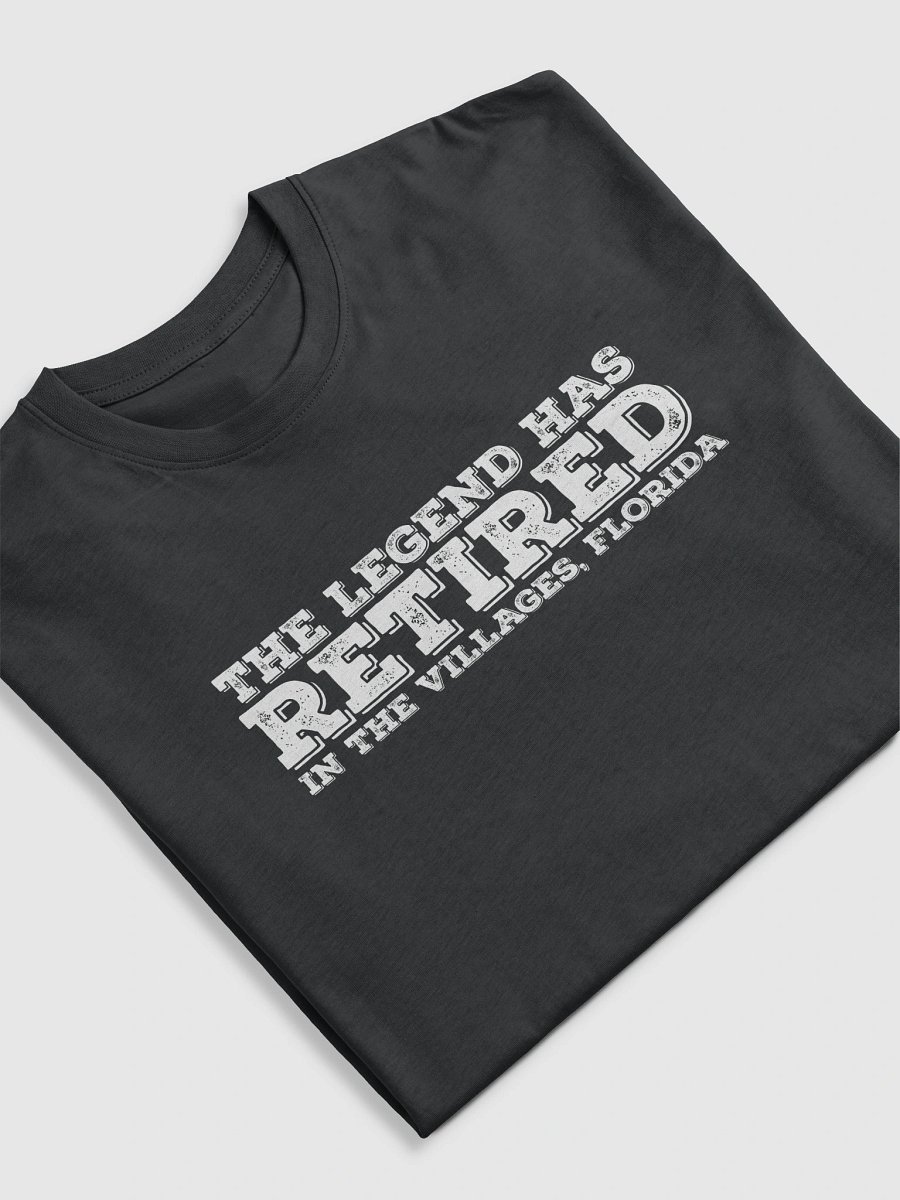 Cotton Heritage Men's Premium Heavyweight Tee (The Legend has Retired) product image (3)
