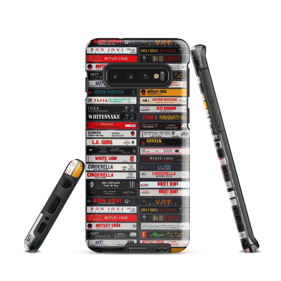 Classic 80's Hair Metal Tapes Painting for Samsung phones product image (1)