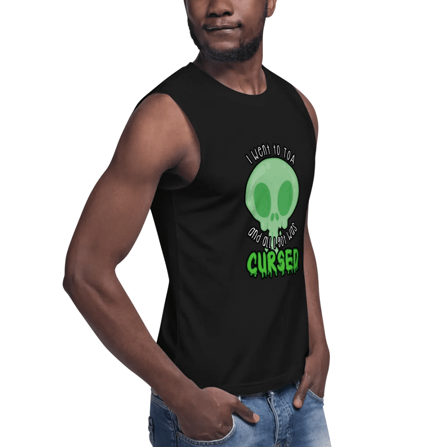 All I Got Was Cursed - Monk - Men's Style Muscle Tank product image (8)