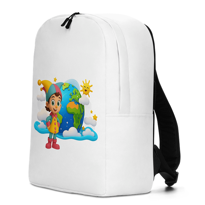 JessyJesty Earth Minimalist Backpack – Colorful, Conscious, and Ready to Explore product image (2)