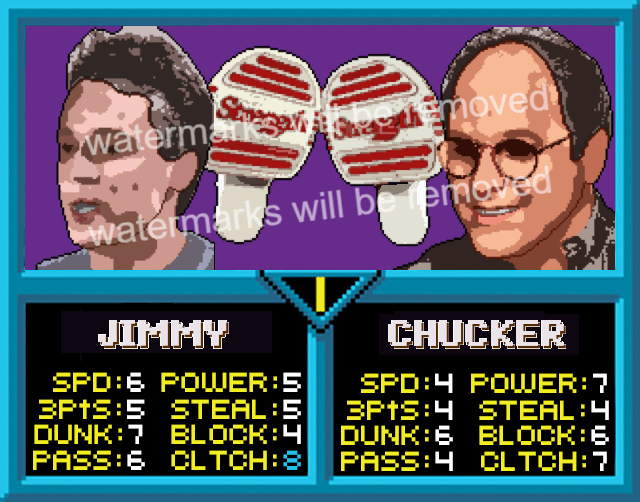 NBA Jam Digital Custom Pop Art / TV / Seinfeld / Jimmy product image (1)