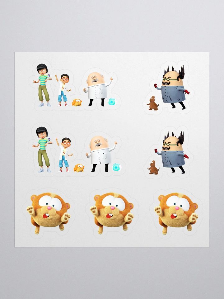 Prof. Eggtop stickers!! product image (2)