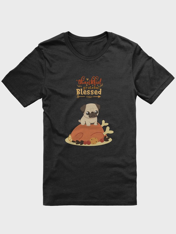 Pug Thanksgiving Feast T-Shirt product image (1)