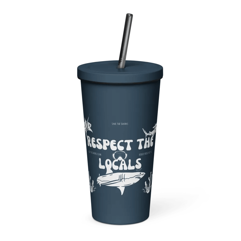 Respect the Locals Insulated Tumbler with a Straw product image (43)