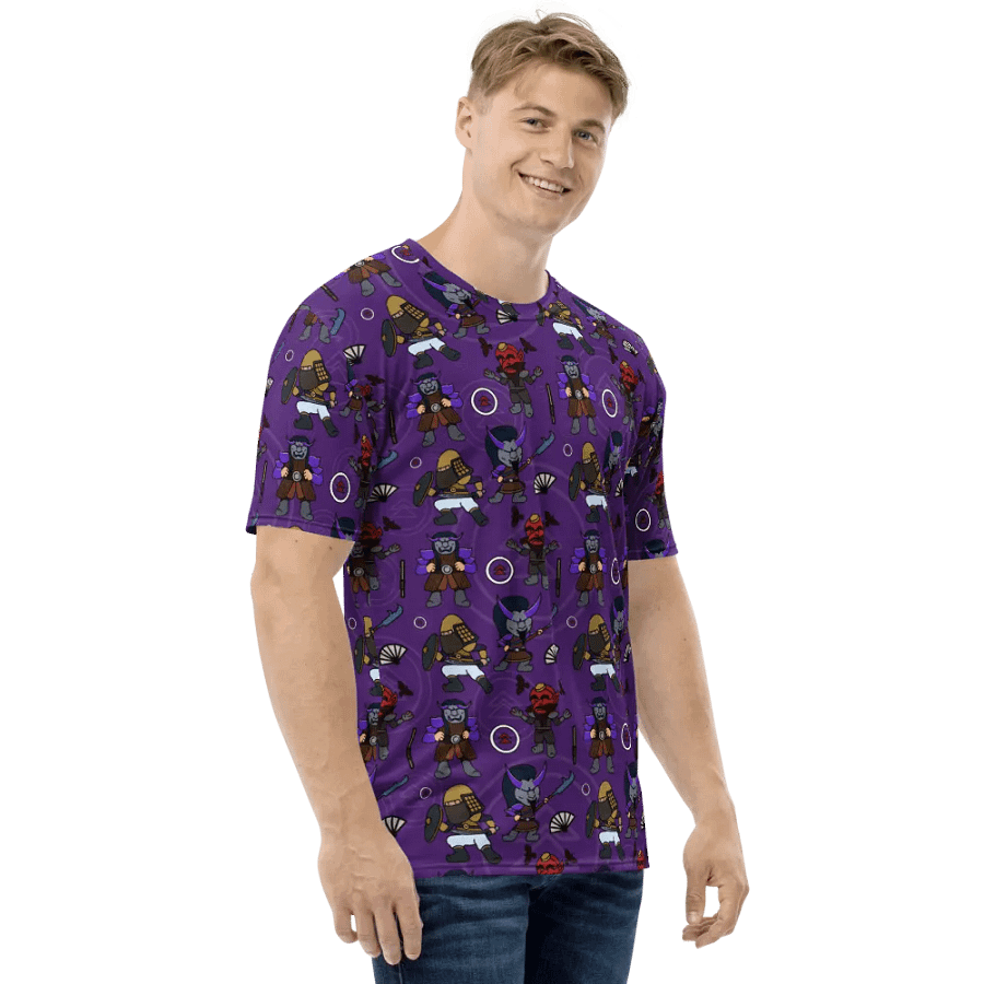 Ghost of Tsushima ONI T-shirt (purple) product image (4)