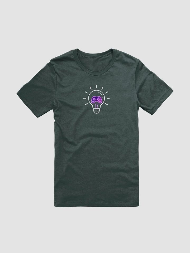 Lightbulb logo dark T-shirt product image (1)