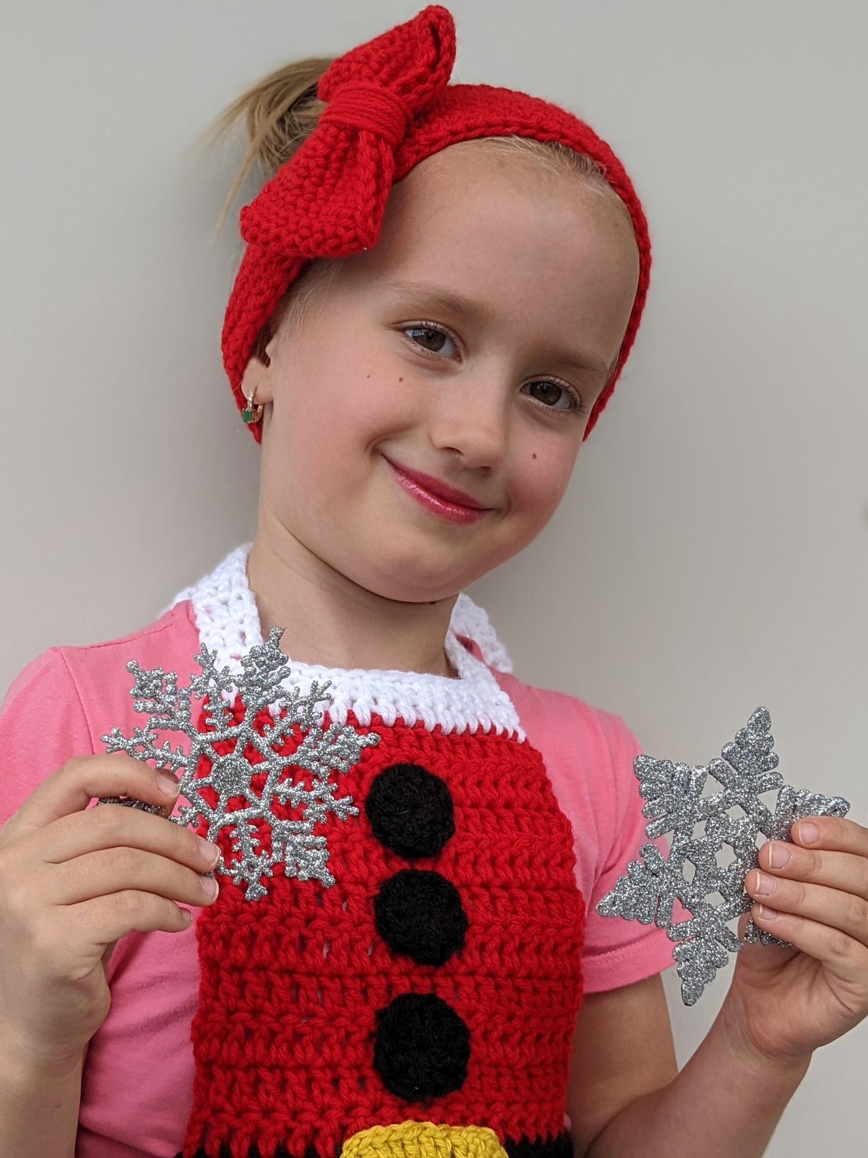 Crochet Christmas Set: Headband and Apron Patterns product image (3)