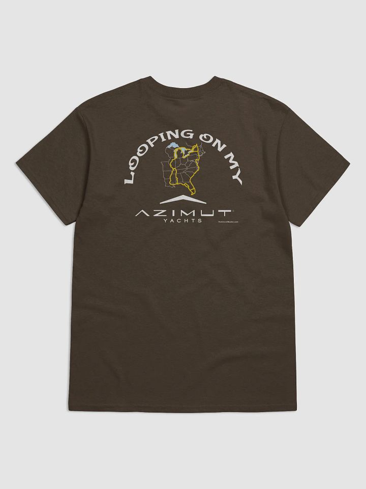 Looping On My Azimut - T-Shirt - Dark Shirt w/White Logo product image (1)