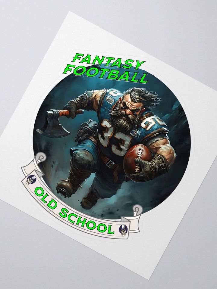 Fantasy Football Old School Sticker product image (2)